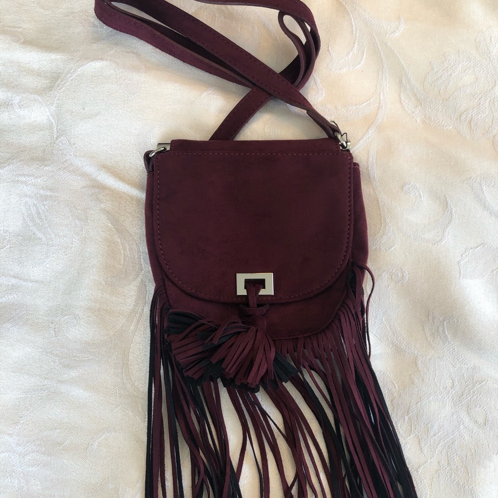 Express purse burgundy